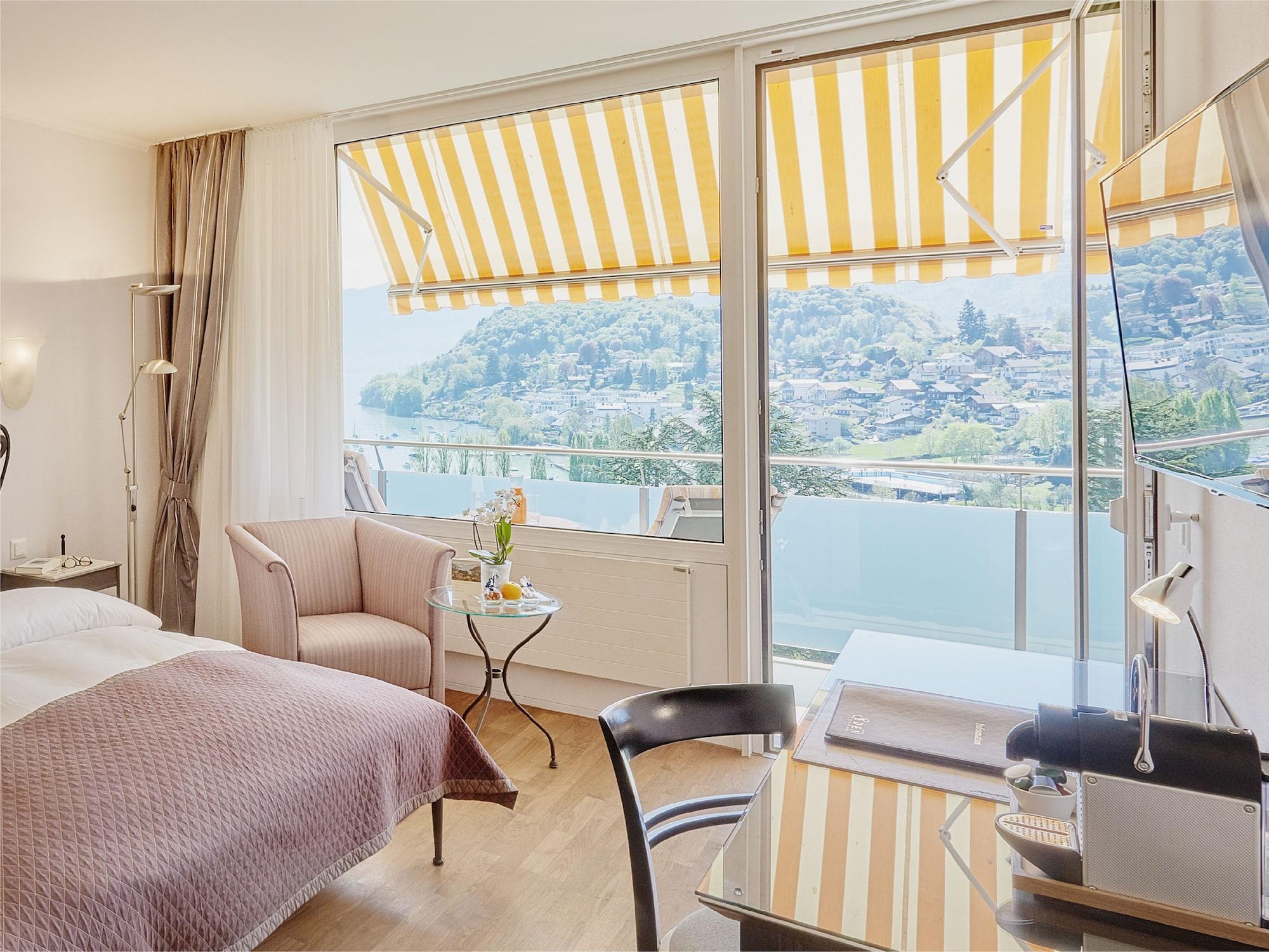 爱登斯皮兹瑞士品质酒店 施皮茨 外观 照片